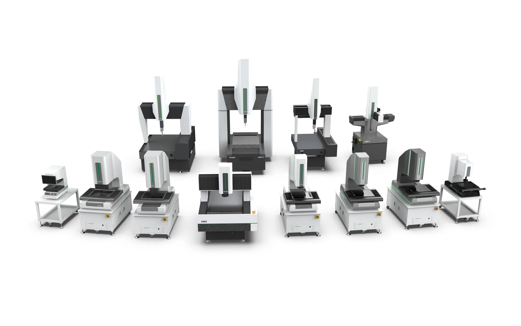 TZTEK VMM and CMM equipment families